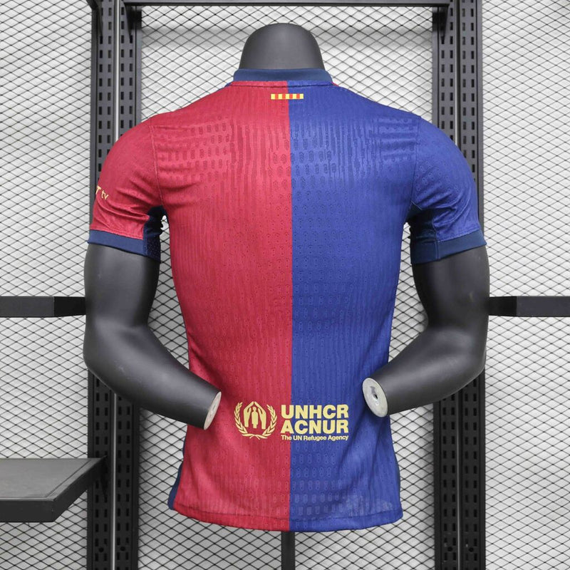 Camiseta Barcelona I COLDPLAY 24/25 - Hombre - (Versión Jugador)
