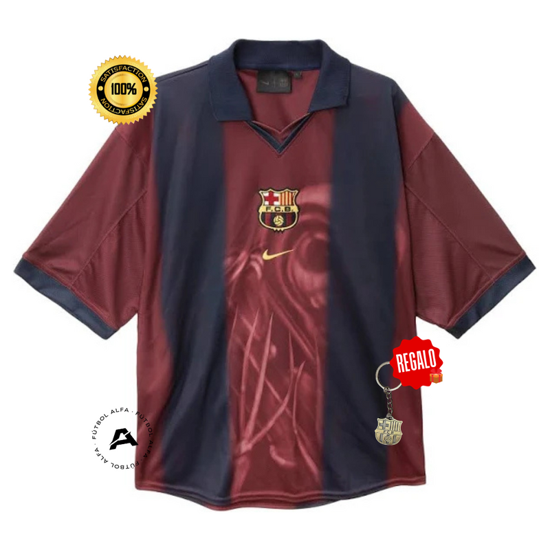 Camiseta Barcelona x Travis Scott 2025 - Lanzamiento - (Versión Oversize)